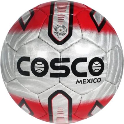 Cosco Mexico Football - Pu Material, Size 5 - 70 Cm Circumference, Multicolor Design, 450 Grams Weight